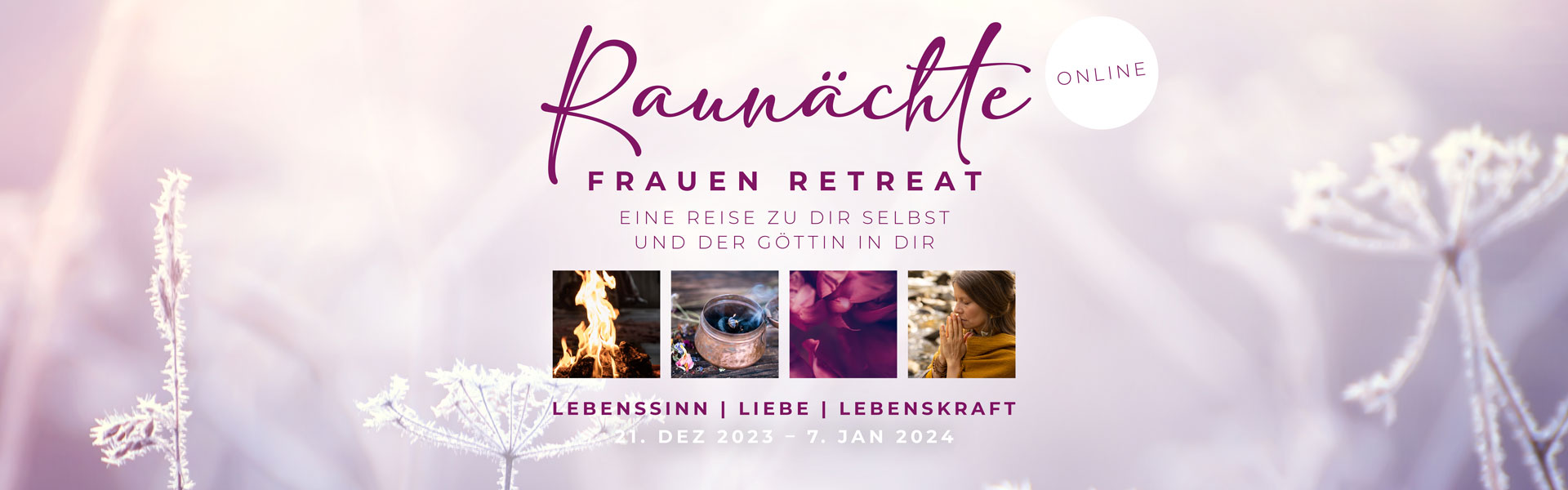 Raunächte / Rauhnächte Frauen Retreat online