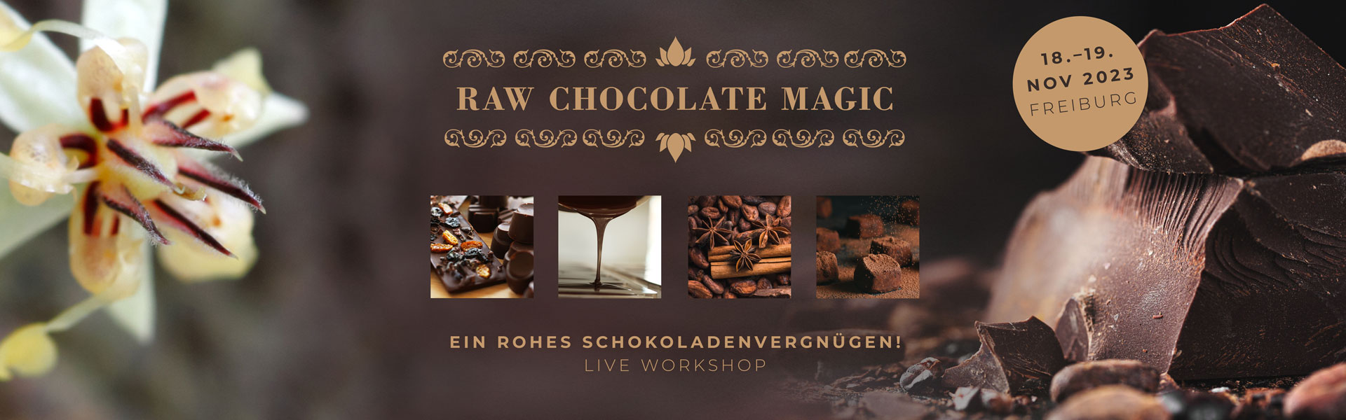 Rohkakao-Schokoladen-Workshop mit Yeshi Choedon in Freiburg